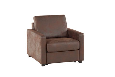 Fauteuil NICARAGUA tissu Gobi marron 04