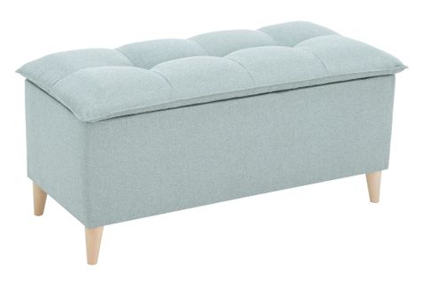 Banc coffre JAPP 3 tissu malmo aqua