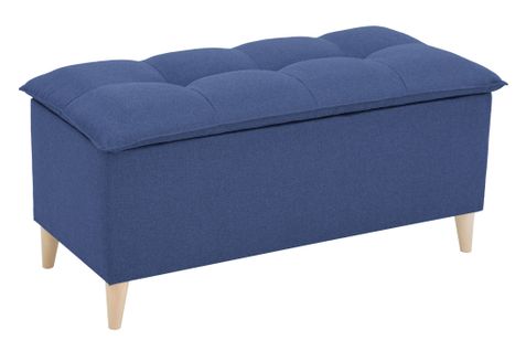 Banc coffre JAPP 3 tissu malmo marine