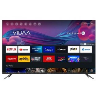 TV LED UHD 4k - 55" (139cm) - Smart TV Vidaa - 3xHDMI - 2xUSB - Wifi - Bluetooth - Mode Hotel