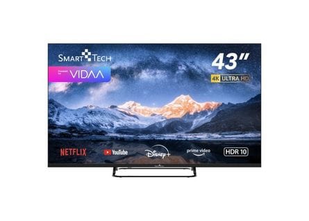 TV LED 4k Ultra HD 43" (109cm) 43uv01v Smart TV Vidaa - Molotov, Netflix, Prime Video