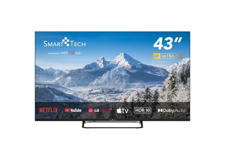 TV LED 43" (108 Cm) 4k UHD Smart TV Web Os-43uw02v- Molotov, Netflix, Prime Video, Canal+