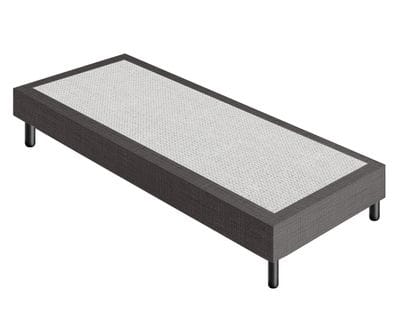 Sommier 90x190 Tapissier Déco Resistant Jusqu'à 120 Kg Par Personne