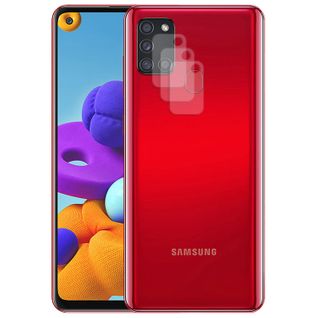 Lot De 3 Verre Trempé Camera Arrière Protecteur Pour Samsung Galaxy A21s Sm-a217f