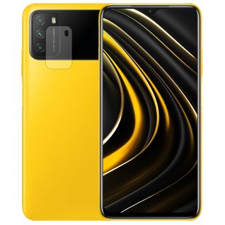 Lot De 4 Verre Trempé Camera Arrière Protecteur Pour Xiaomi Poco M3 6.53"