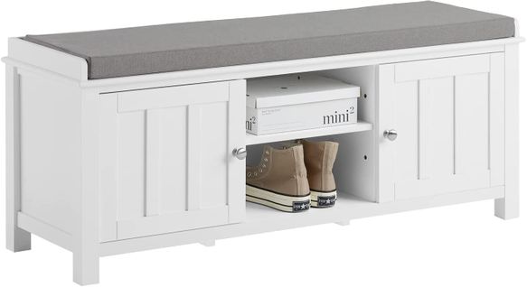 Banc De Rangement Commode À Bottes Chaussures, Fsr35-w