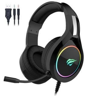 Casque Gamer Hv-h2232d Avec Micro Rgb Pour PC Et Consoles - Haut-parleur 50mm - Contrôle Du Volume