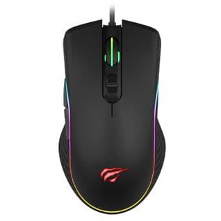 Souris Gamer Ms1006 7 Boutons, 3200 Dpi, Optique, Filaire Usb, Rétroéclairage LED Rgb