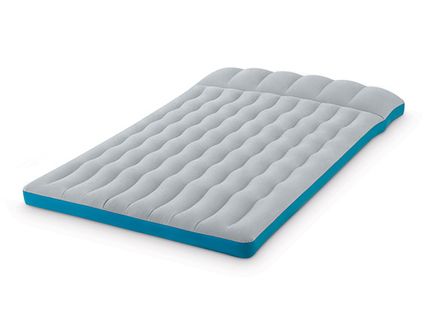 Matelas Gonflable 2 Places "camping" 193cm Bleu