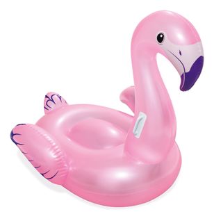 Flamant Rose Chevauchable Gonflable Bestway