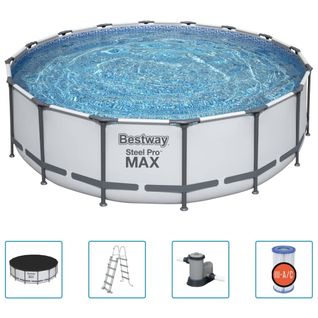 Ensemble De Piscine Steel Pro Max 488x122 Cm