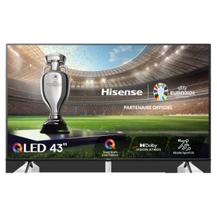 Téléviseur QLED 4K 43'' 108 cm HISENSE 43E77NQ