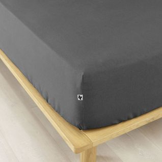 Drap Housse 90x190 +30 Cm Flanelle De Coton Orage