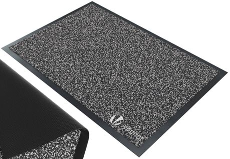 Tapis De Porte Paillasson 90x120cm Anthracite