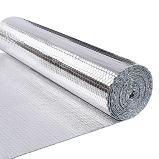 Isolant Thermique à Bulle Double Couche Aluminium Radiateur Reflecteur 1x10m