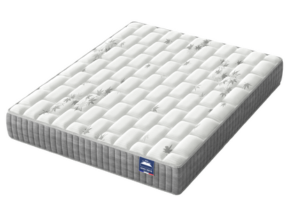 Matelas ressorts ensachés 160x200 cm à mémoire de forme ép.25 cm