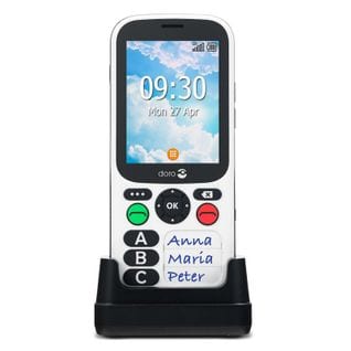 Téléphone Portable  780x Iup (double Sim, 4g, 2.8'') - Noir Et Blanc