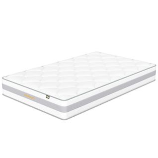 Matelas à Ressorts 140x200cm, 25cm Épaisseur, Matelas 7 Zones