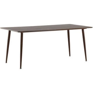 Table De Repas En Mdf Polar 180 X 90 Cm Noyer