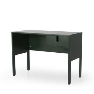 Uno - Bureau En Bois 1 Tiroir L105cm - Couleur - Vert Kaki