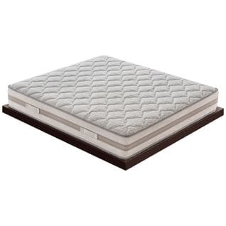 Matelas Ressorts Ensachés 160x190 Cm - Accueil Mémoire De Forme - Epaisseur 25 Cm - Housse Amovible