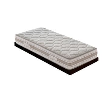 Matelas Ressorts Ensachés 80x200 Cm - Accueil Mémoire De Forme - Epaisseur 25 Cm - Housse Amovible