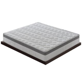 Matelas Mousse 140x190 - Accueil Mémoire De Forme - Hauteur 25 Cm - Housse Amovible - Modèle Plus