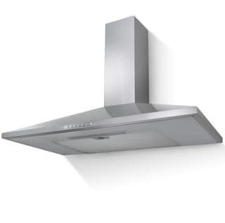 Hotte décorative Murale Valia 900mm Inox - Classe D - Débit Max 370m3/h - 5605618