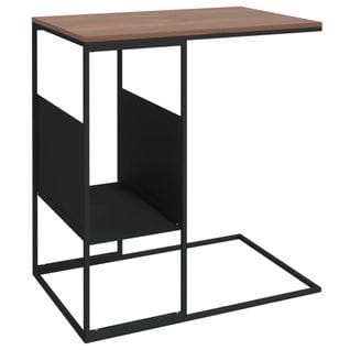 Table D'appoint Noir 55x36x59,5 Cm Bois D'ingénierie