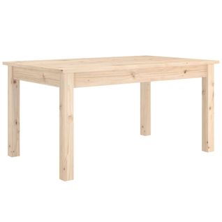 Table Basse 80x50x40 Cm Bois Massif De Pin