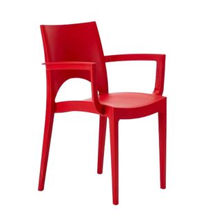 Lot De 24 Chaises Avec Accoudoirs En Polypropylène Restaurants Ivar