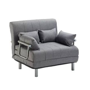 Fauteuil Convertible Robuste En Tissu Lit Convertible Salinger