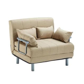 Fauteuil Convertible Robuste En Tissu Lit Convertible Salinger