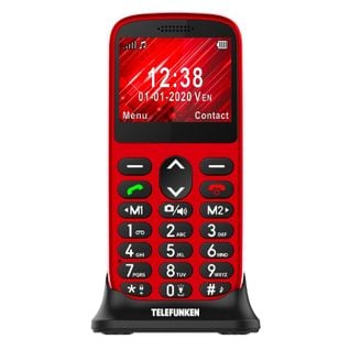 Téléphone Portable Telefunken S420 Rouge