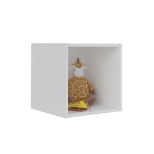 Casier De Rangement 1 Case Timeus   Blanc