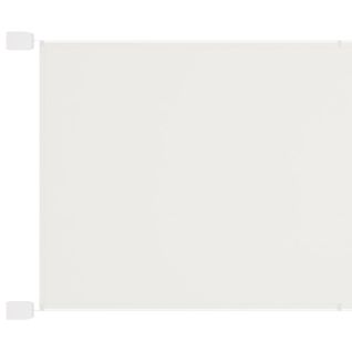 Brise-Vue Vertical Blanc 60x420 Cm Tissu Oxford