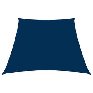 Voile De Parasol Tissu Oxford Trapèze 3/5x4 M Bleu