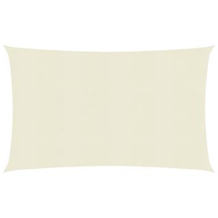 Voile D'ombrage 160 G/m² Crème 3,5x5 M Pehd