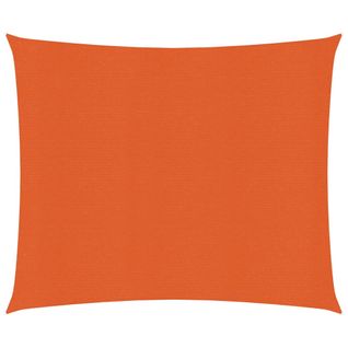 Voile D'ombrage 160 G/m² Orange 3,6x3,6 M Pehd