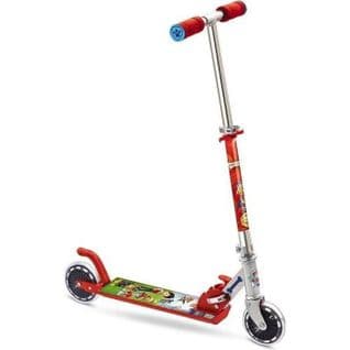 Trottinette Paw Patrol Aluminium Avec Frein Rouge