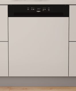 Lave-vaisselle 60 cm 14 couverts 44db Intégrable Avec Bandeau Noir - Wbc3c34pb
