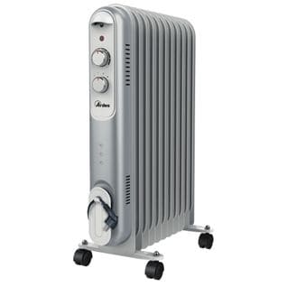 Radiateur Bain D'huile Curvy 11 Noir, Gris, Blanc 2500 W