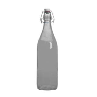 Bouteille À Limonade Avec Son Bouchon Mécanique 1 L Gris Fumé