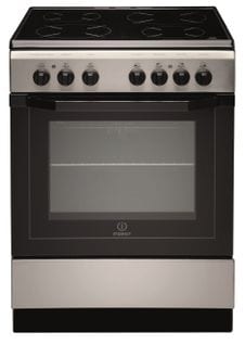 Cuisinière vitrocéramique INDESIT I6V6C1A X/FR 4 foyers Inox