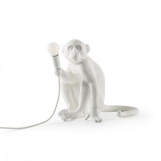 Lampe Monkey Assis Blanc