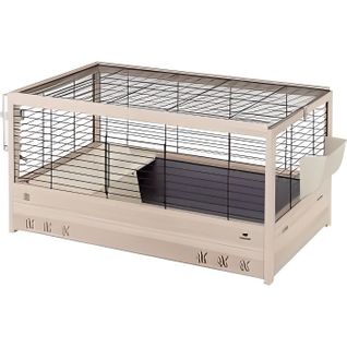 Cage Arena 80 Pour Cochons D'inde - Bois De Pin Nordique - Normes Fsc -  82 X 52 X 45,5 Cm