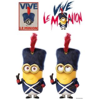 Stickers Géant France Les Minions