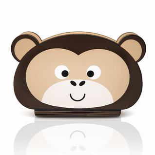 Oobook Mini Jungle Singe Marron