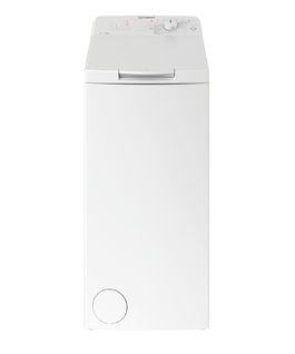 Lave linge top INDESIT BTWL6240FR/N  6kg Blanc