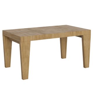Table Extensible 90x160/420 Cm Spimbo Chêne Nature
